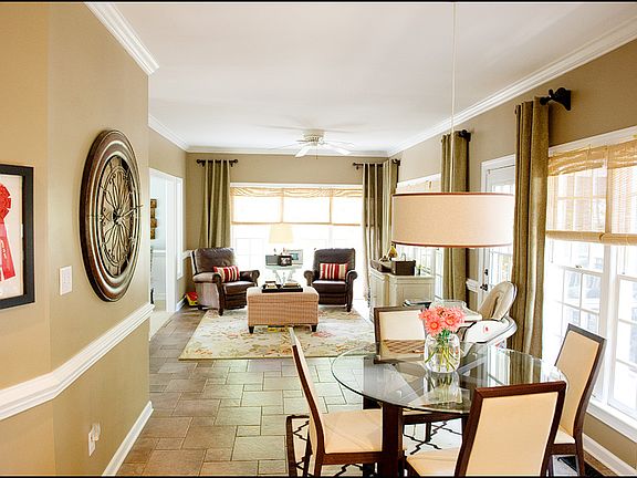 Kitchen opens to sunroom