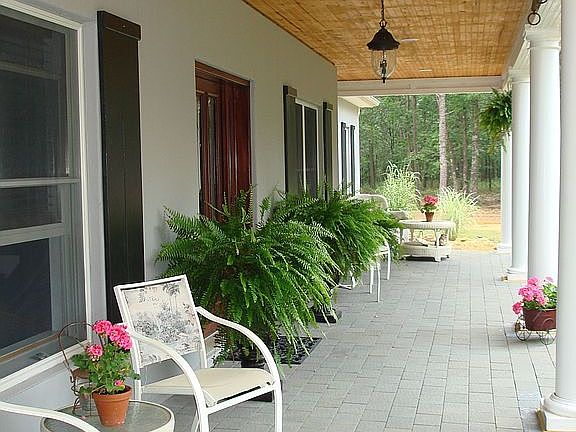 front and back porch 50'x10'