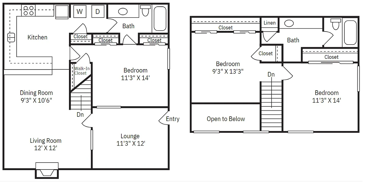 Floor plan B3TH