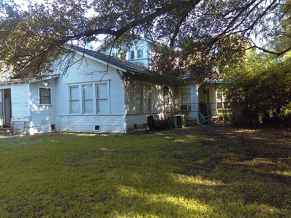 Backyard and rear of house