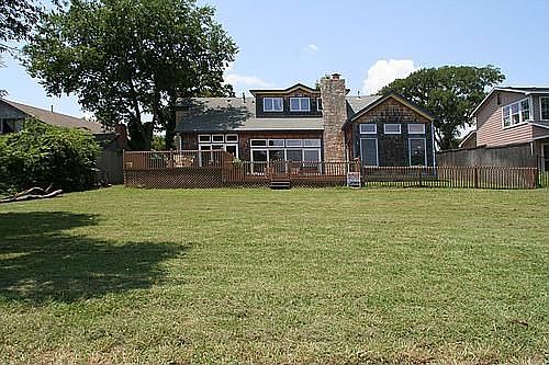 Rear of Home from Lake