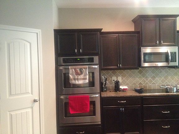 lg kitchen with double ovens