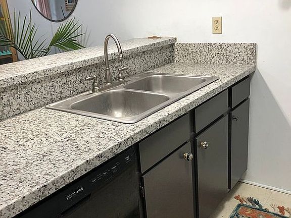 Kitchen With granite counter