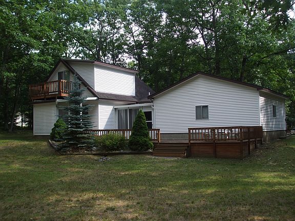 Rear deck and patio.