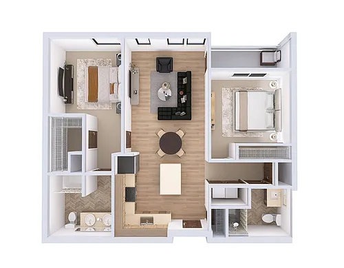Floor plan Chagall