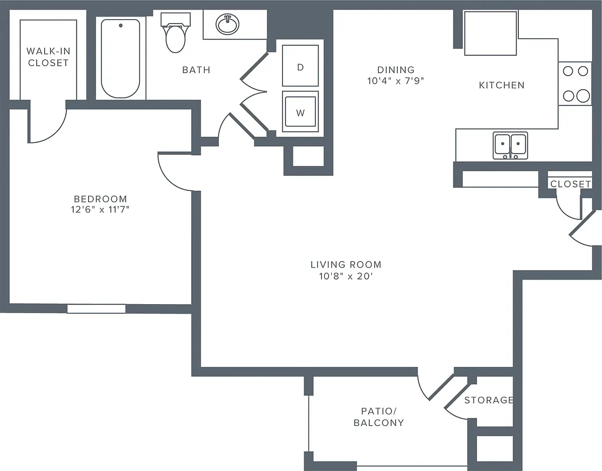 Floor plan A01