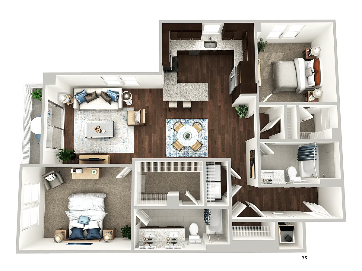 Floor plan B3 ( Banyan )