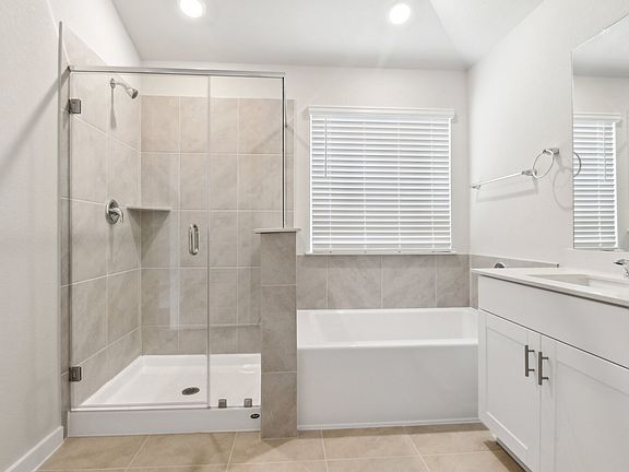 The Oleander floorplan in Stewart s Ranch of Conroe, TX.