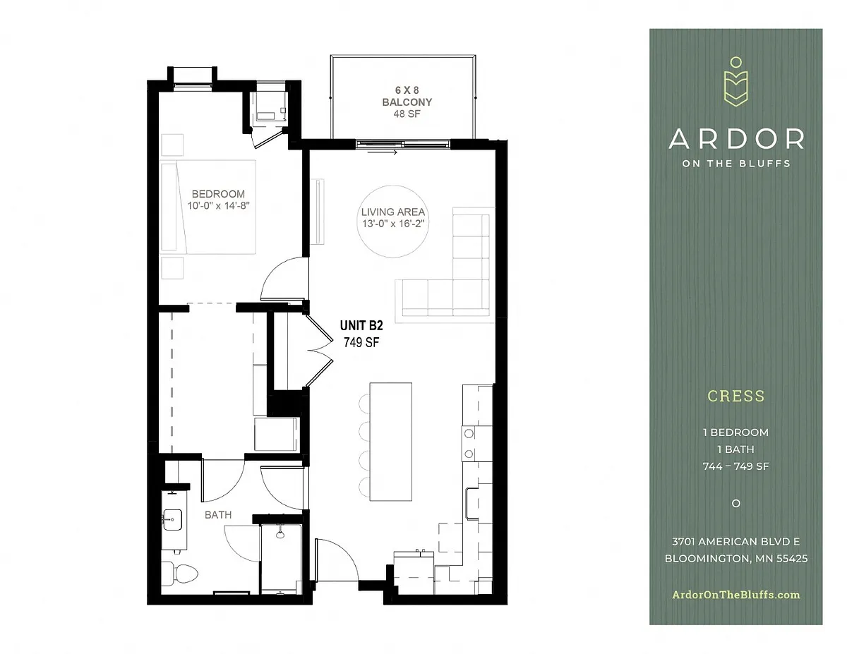 Floor plan Cress