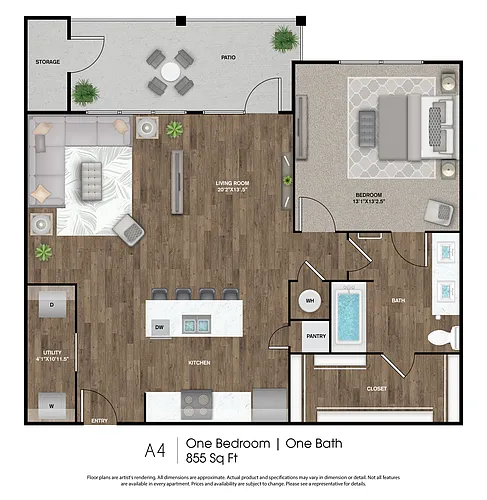 Floor plan A4