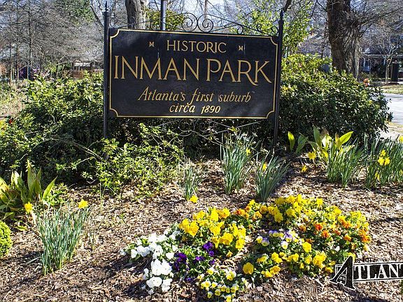 Historic Inman Park, established circa 1890