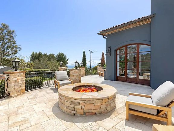 Gather around the fire-pit for quality time together