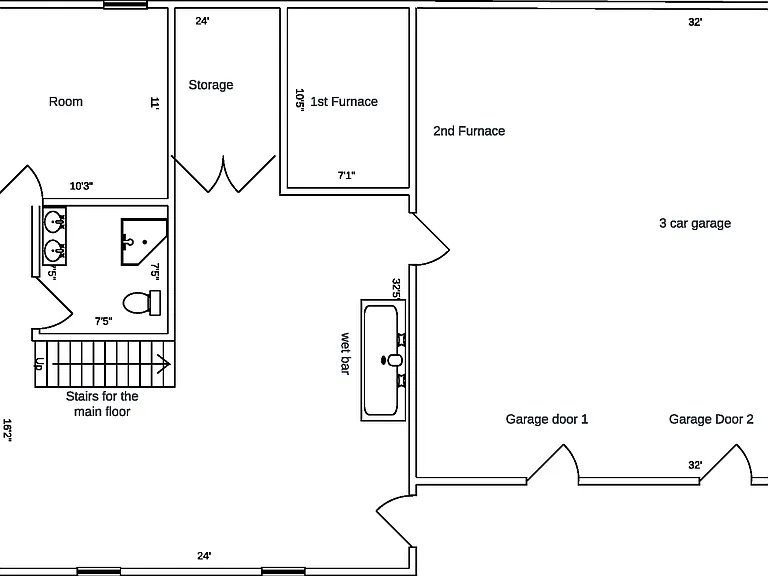 basement floor plan