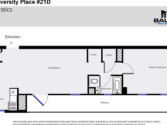 2nd image of 1 University Pl APT 21D