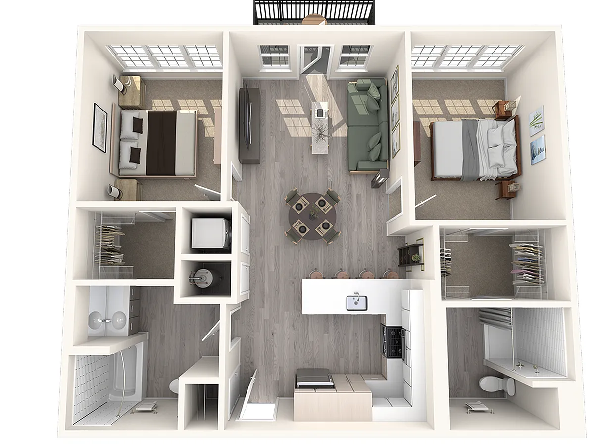 Floor plan C1
