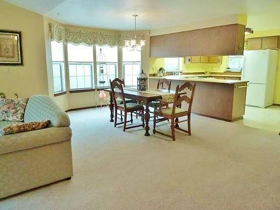 This home is very spacious with a formal dining room between the living room and kitchen.