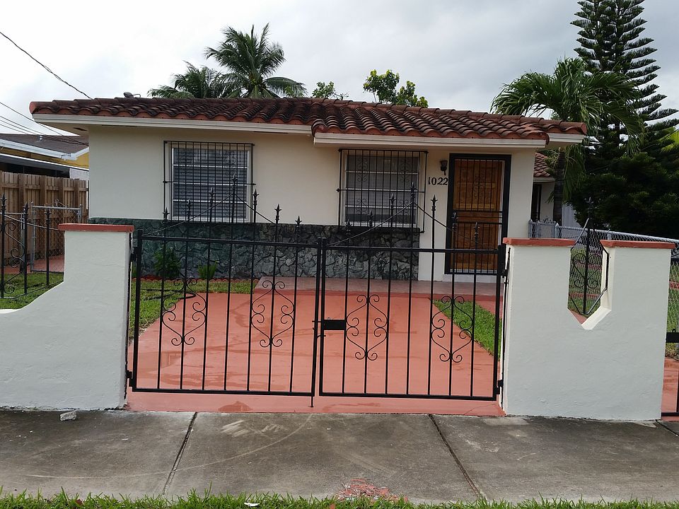 Exterior, gated parking