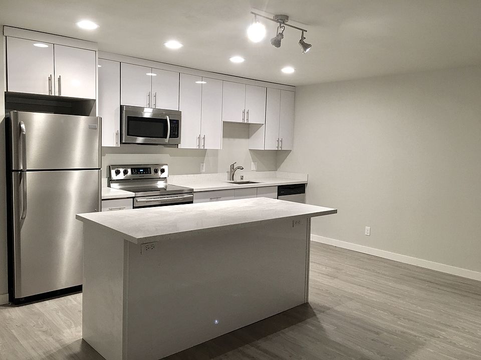Modern Glossy Flat Panel Cabinet & All New Stainless Steel A