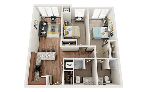 Floor plan B1