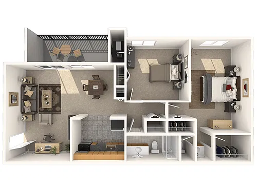 Floor plan Middlebrook