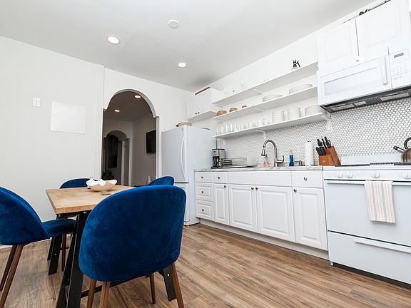 Kitchen and dining area