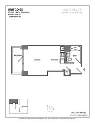 Rented by Chase Global Realty Corp