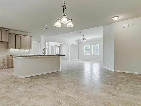 Dining area is open to kitchen