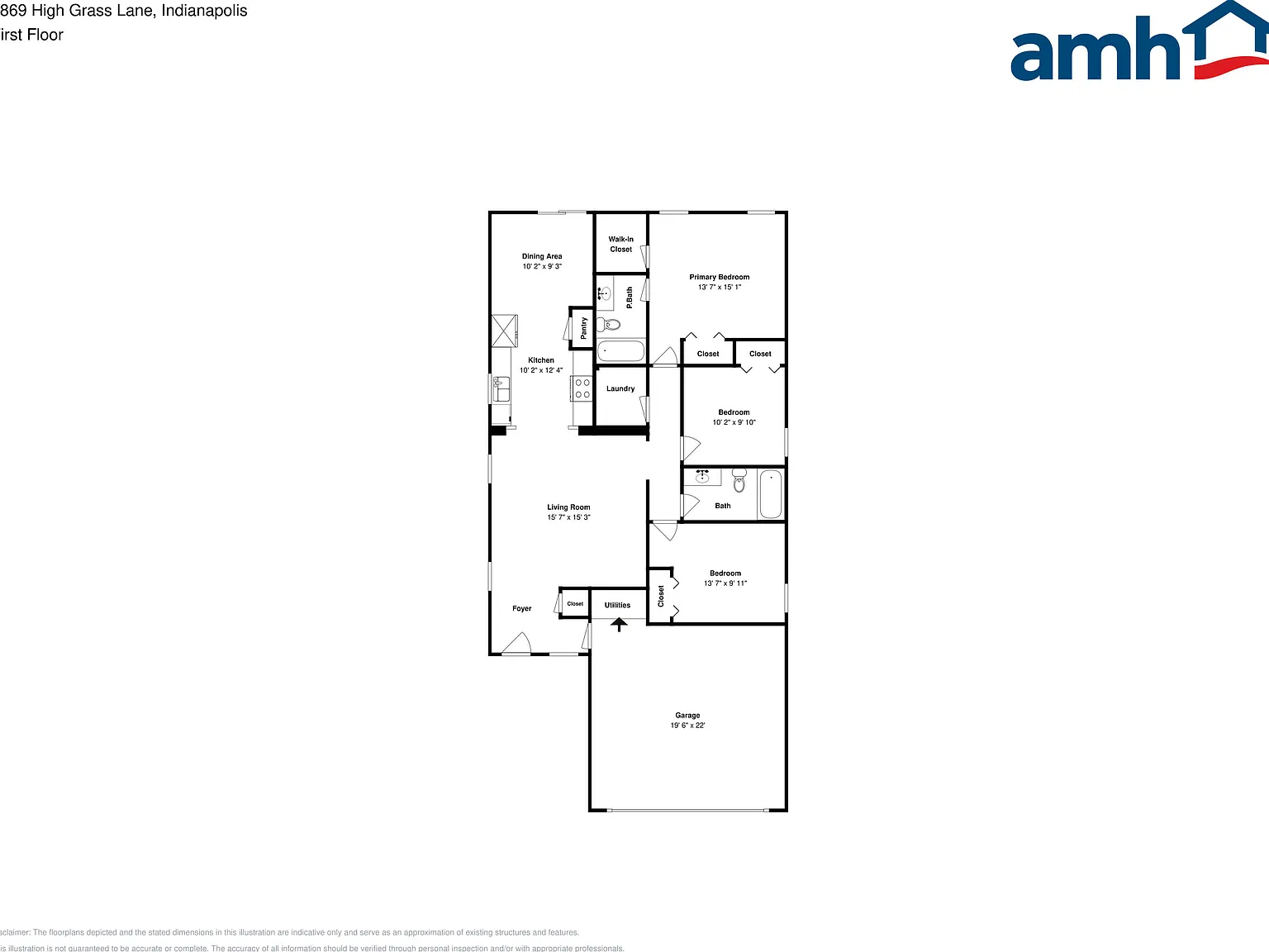 3 bed, 2.0 bath, 1240 sqft, $1,765 — Photo 2