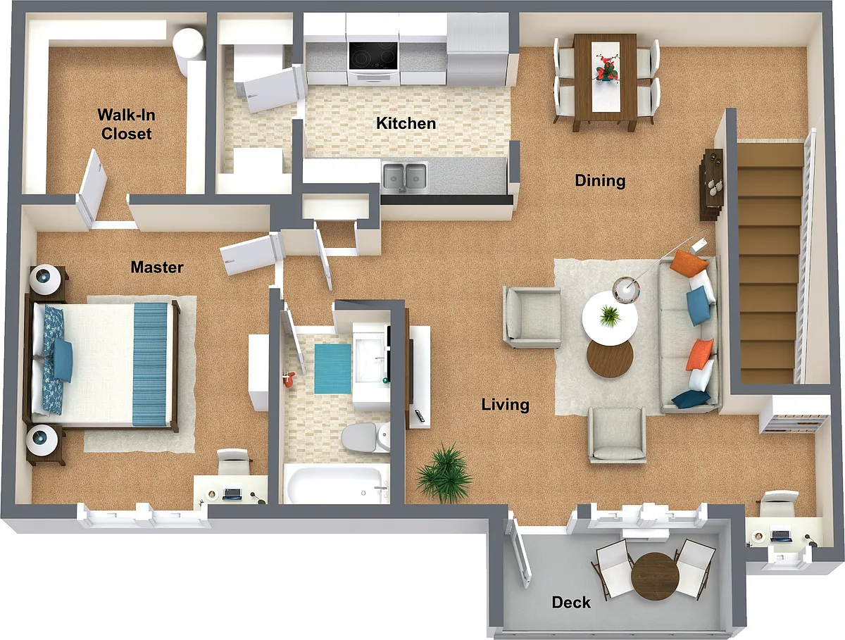 Floor plan Amarone- Townhome