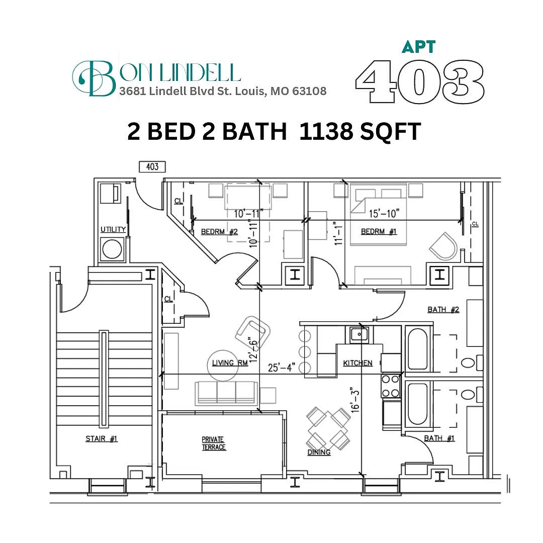 Floor plan 403