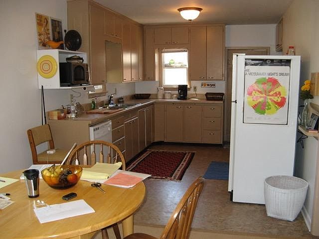 Floor and lower cabinets updates since this photo
