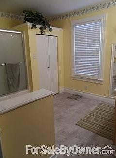 The main bathroom is a grand size and has been completely updated!