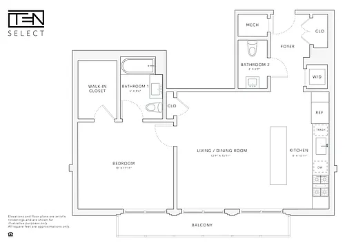 Floor plan D