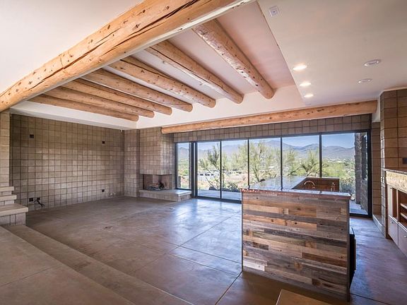 Fireplace in main room