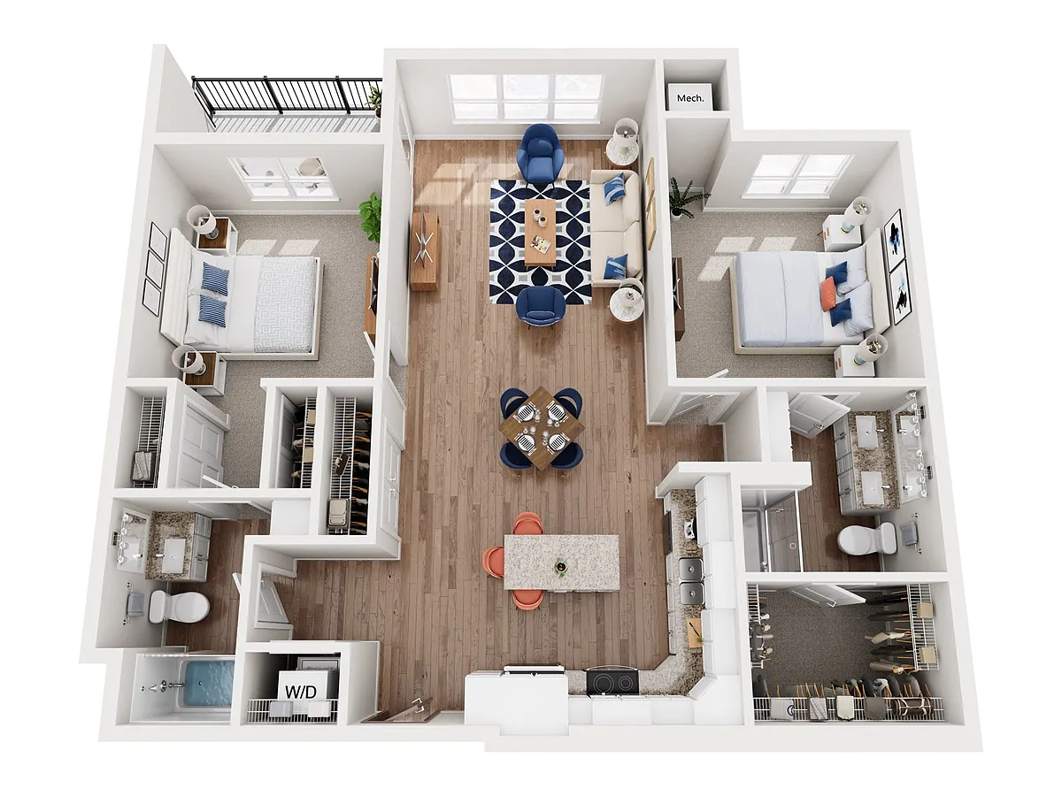 Floor plan Georgia