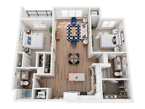 Floor plan Georgia