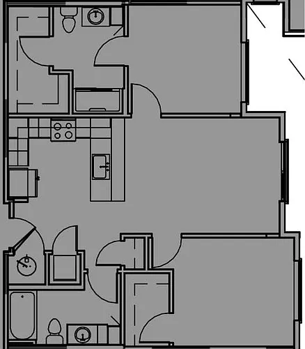Floor plan B2d