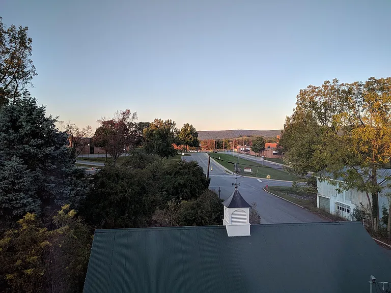 View from back room.