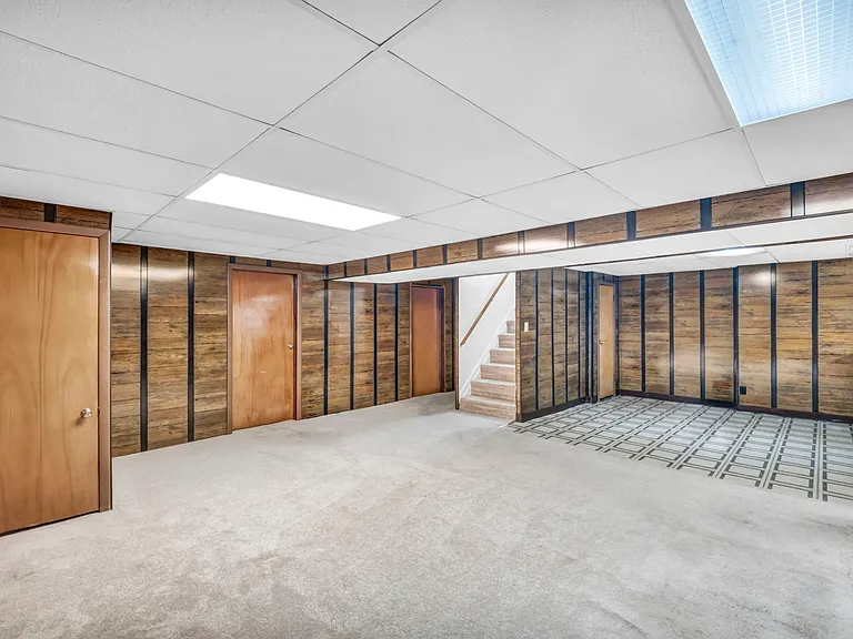 Basement living room