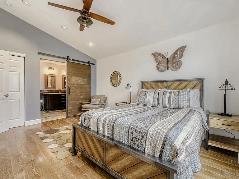 second primary bedroom (Guest room) with large en suite bath