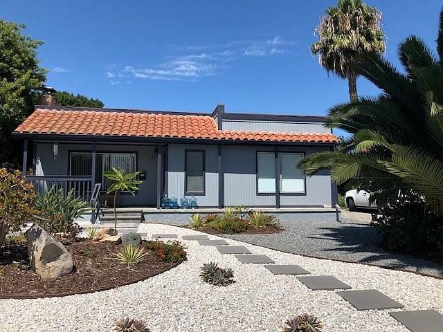 front with new landscaping