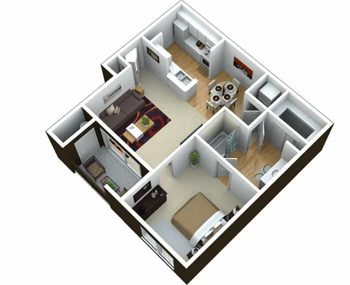 Floor plan Hearst