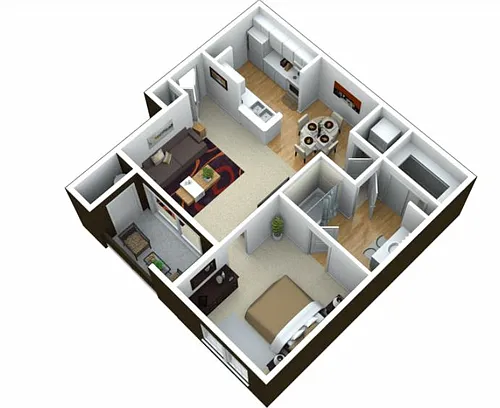 Floor plan Hearst