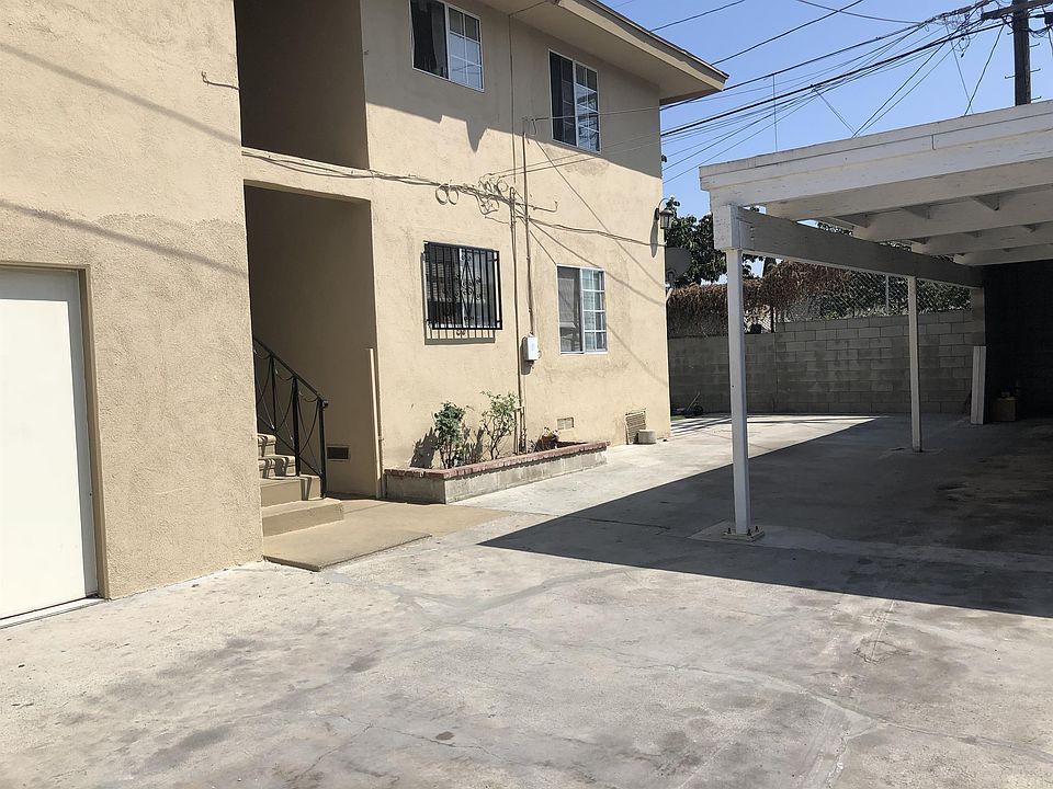The entrance to the unit