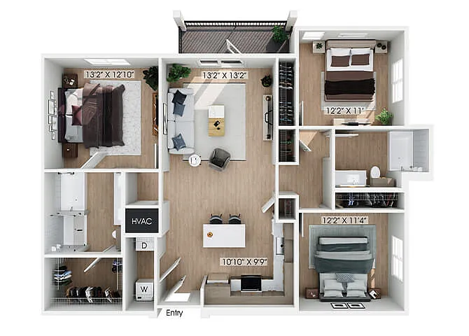 Floor plan C1
