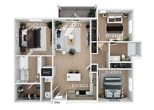 Floor plan C1