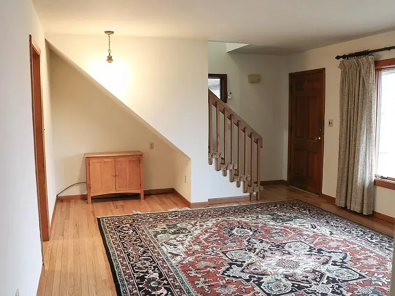 First floor - Living room and stairs to second floor