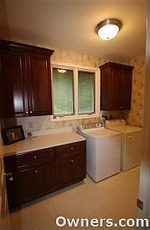 Laundry off kitchen w/acess to garage