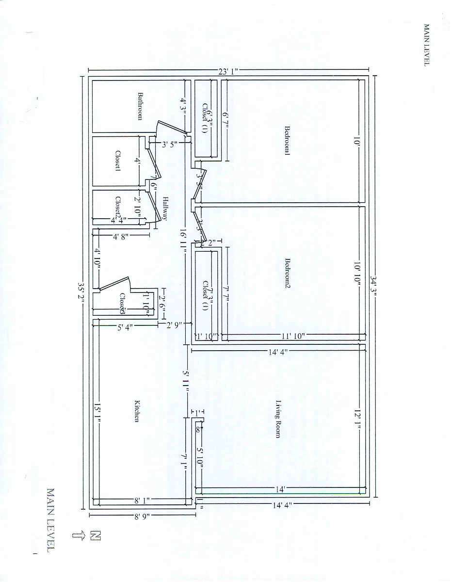 Floor plan 2BR