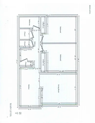 Floor plan 2BR